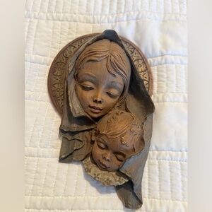 Mary and Jesus wall art